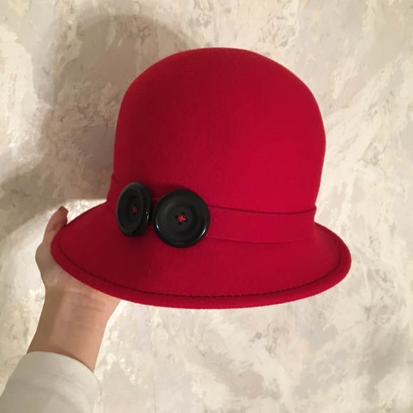 Ralph Lauren Accessories - Ralph Lauren wool cloche hat